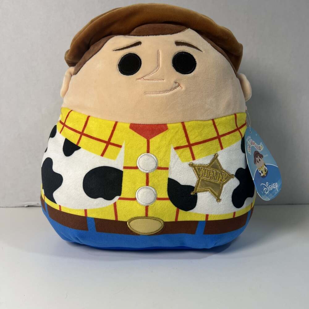 DISNEY Squishmallows 12 Inch WOODY TOY STORY  Kellytoy